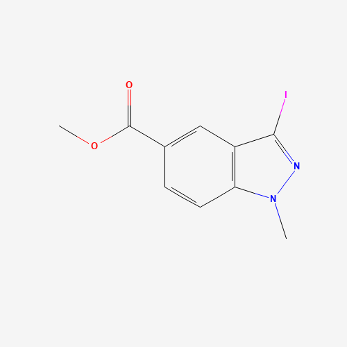 Methyl 3-iodo-1-methyl-1H-indazole-5-carboxylate