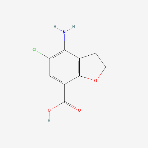 4-Amino-5-chloro-2,3-dihydrobenzofuran-7-carboxylic acid