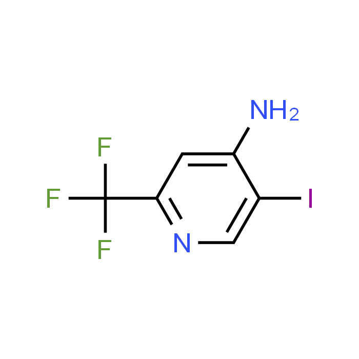 5-Iodo-2-(trifluoromethyl)pyridin-4-amine