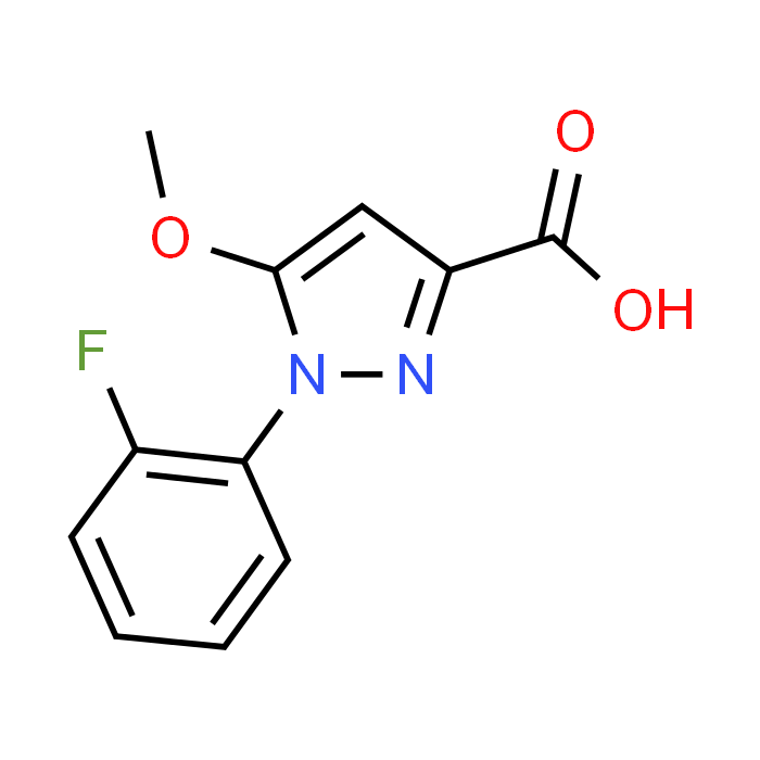 1-(2-Fluorophenyl)-5-methoxy-1H-pyrazole-3-carboxylic acid