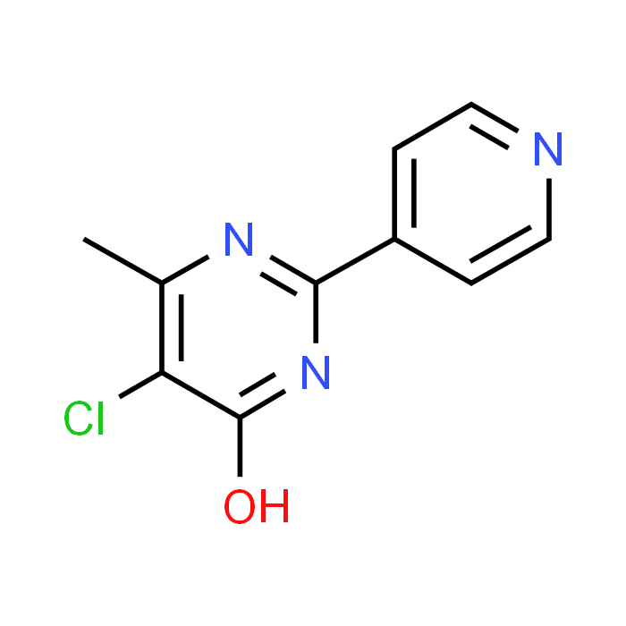5-Chloro-6-methyl-2-(pyridin-4-yl)pyrimidin-4-ol