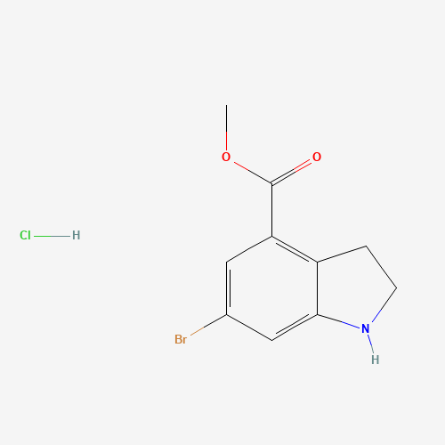 Methyl 6-bromoindoline-4-carboxylate hydrochloride