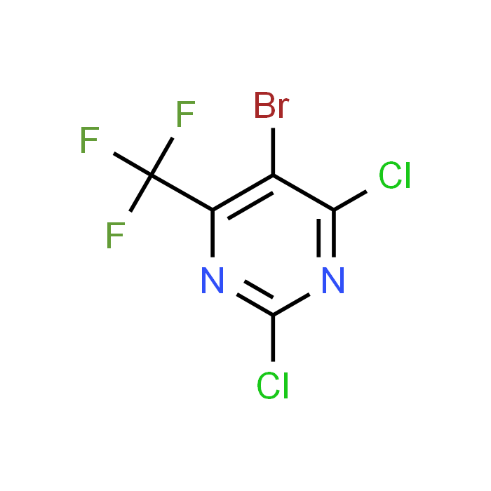 5-Bromo-2,4-dichloro-6-(trifluoromethyl)pyrimidine