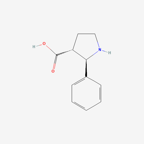 (2R,3R)-2-Phenylpyrrolidine-3-carboxylic acid