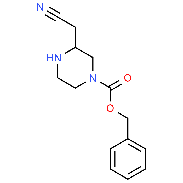 Benzyl (S)-3-(cyanomethyl)piperazine-1-carboxylate