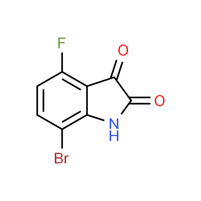 7-Bromo-4-fluoroindoline-2,3-dione