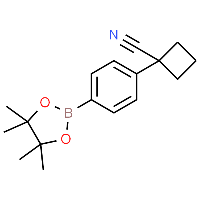 1-(4-(4,4,5,5-Tetramethyl-1,3,2-dioxaborolan-2-yl)phenyl)cyclobutanecarbonitrile