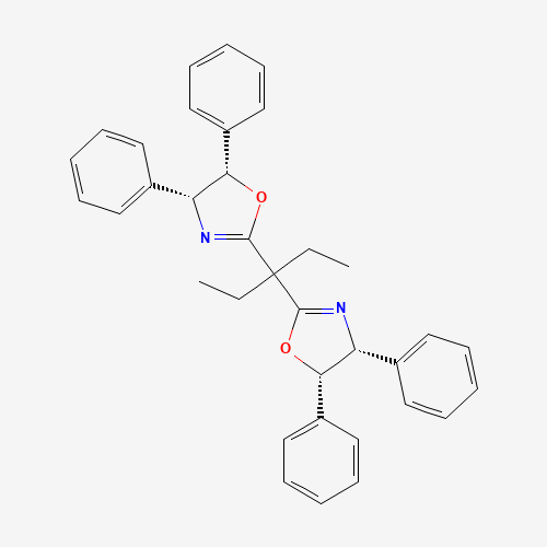 (4R,4'R,5S,5'S)-2,2'-(Pentane-3,3-diyl)bis(4,5-diphenyl-4,5-dihydrooxazole)