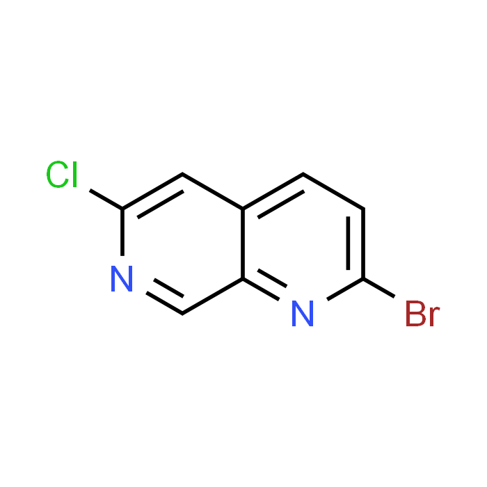 2-Bromo-6-chloro-1,7-naphthyridine