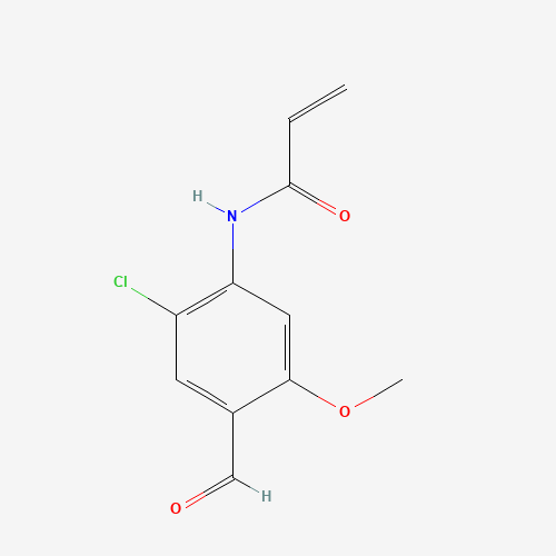 N-(2-Chloro-4-formyl-5-methoxyphenyl)acrylamide
