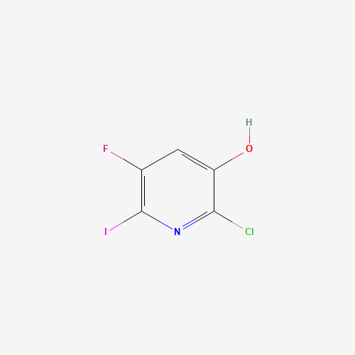 2-Chloro-5-fluoro-6-iodopyridin-3-ol