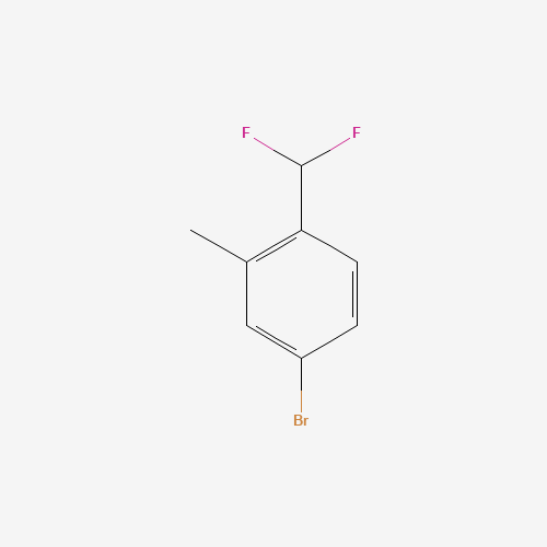 4-Bromo-1-(difluoromethyl)-2-methylbenzene