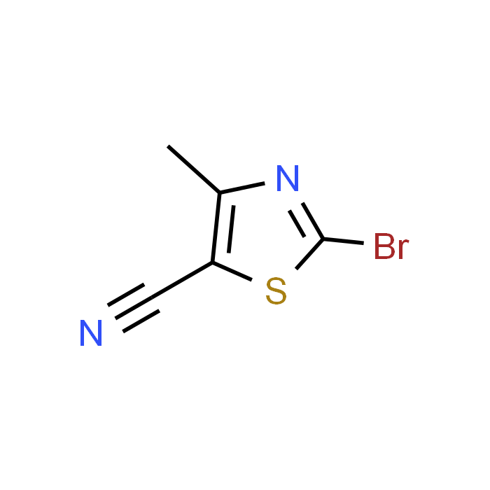2-Bromo-4-methylthiazole-5-carbonitrile