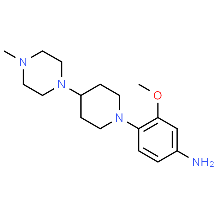 3-Methoxy-4-(4-(4-methylpiperazin-1-yl)piperidin-1-yl)aniline