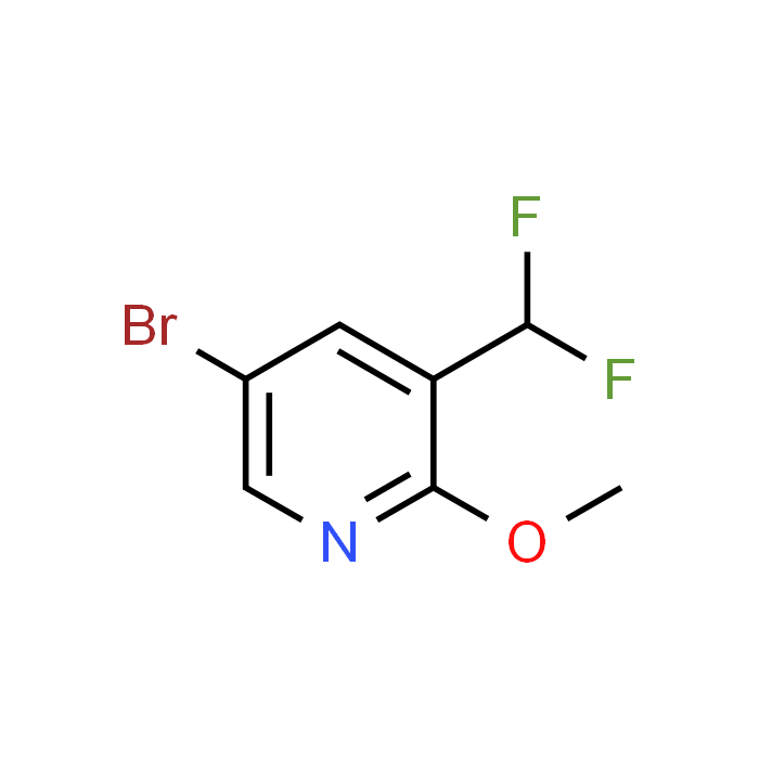 5-Bromo-3-(difluoromethyl)-2-methoxypyridine