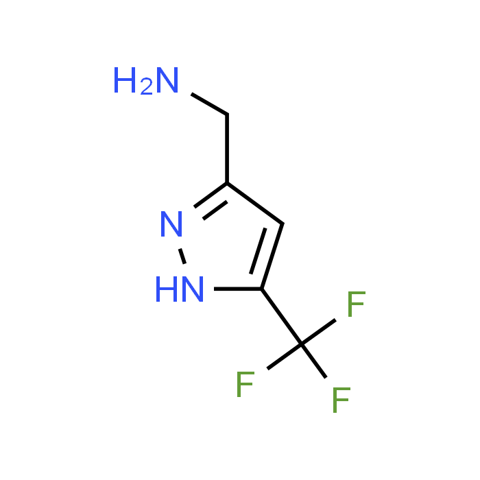(5-(Trifluoromethyl)-1H-pyrazol-3-yl)methanamine