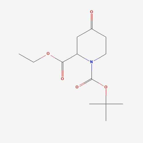 1-tert-Butyl 2-ethyl 4-oxopiperidine-1,2-dicarboxylate