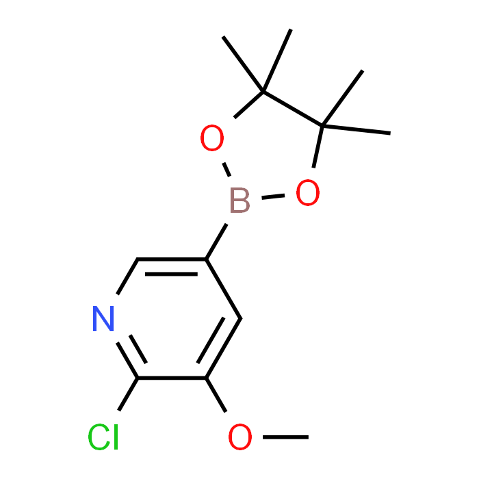 2-Chloro-3-methoxy-5-(4,4,5,5-tetramethyl-1,3,2-dioxaborolan-2-yl)pyridine
