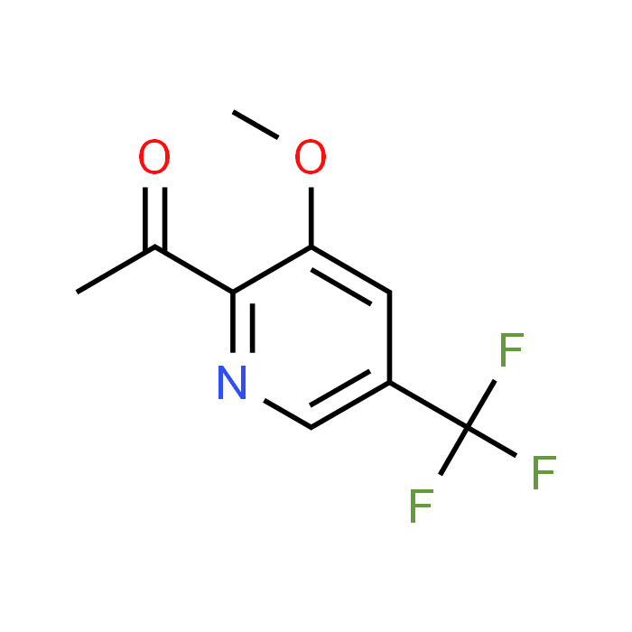 1-(3-Methoxy-5-(trifluoromethyl)pyridin-2-yl)ethanone