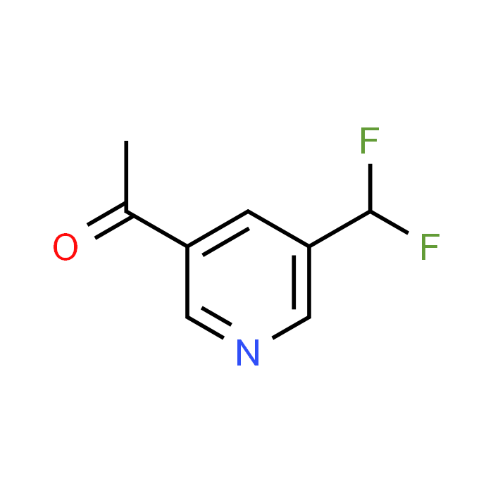 1-(5-(Difluoromethyl)pyridin-3-yl)ethanone