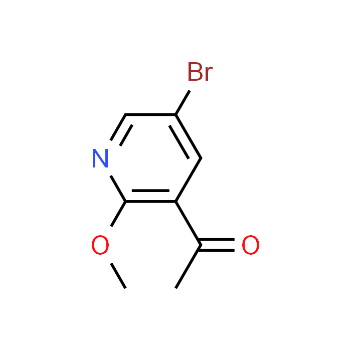 1-(5-Bromo-2-methoxypyridin-3-yl)ethanone