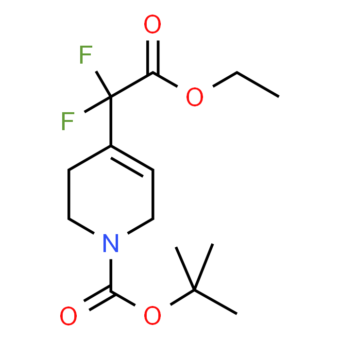 tert-Butyl 4-(2-ethoxy-1,1-difluoro-2-oxoethyl)-5,6-dihydropyridine-1(2H)-carboxylate