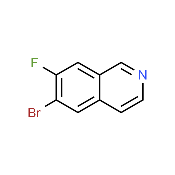 6-Bromo-7-fluoroisoquinoline