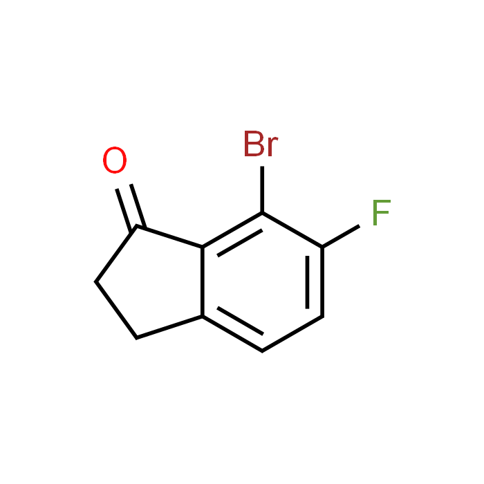 7-Bromo-6-fluoro-2,3-dihydro-1H-inden-1-one