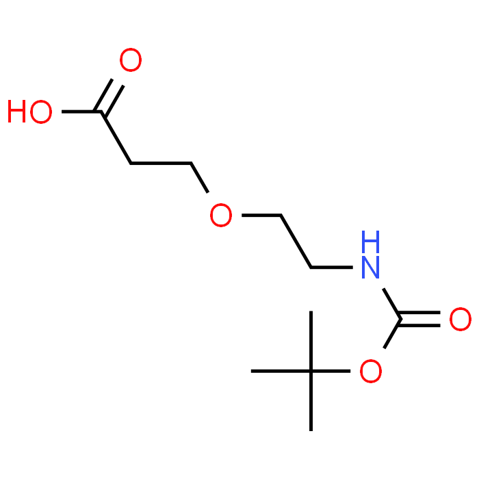 3-(2-((tert-Butoxycarbonyl)amino)ethoxy)propanoic acid