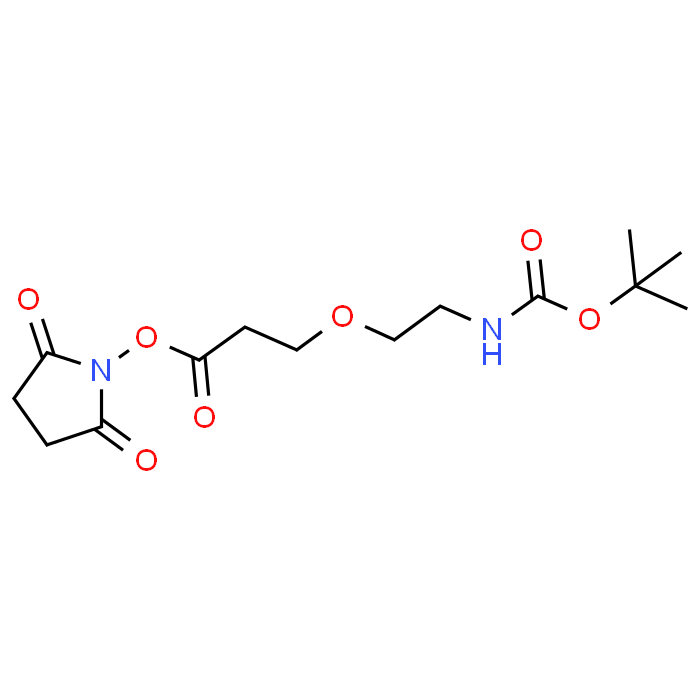 Boc-N-PEG1-C2-NHS ester