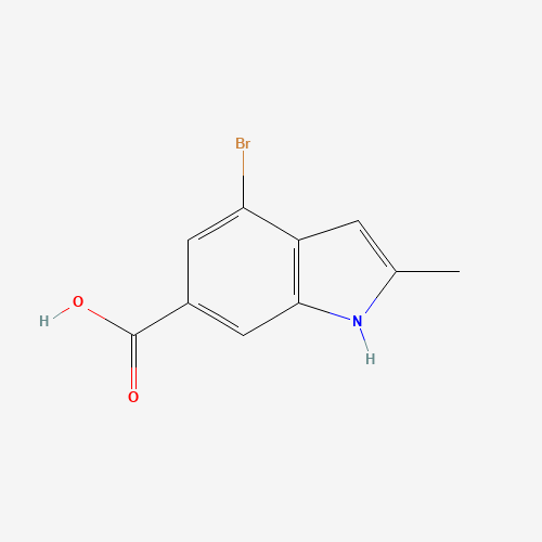4-Bromo-2-methyl-1H-indole-6-carboxylic acid