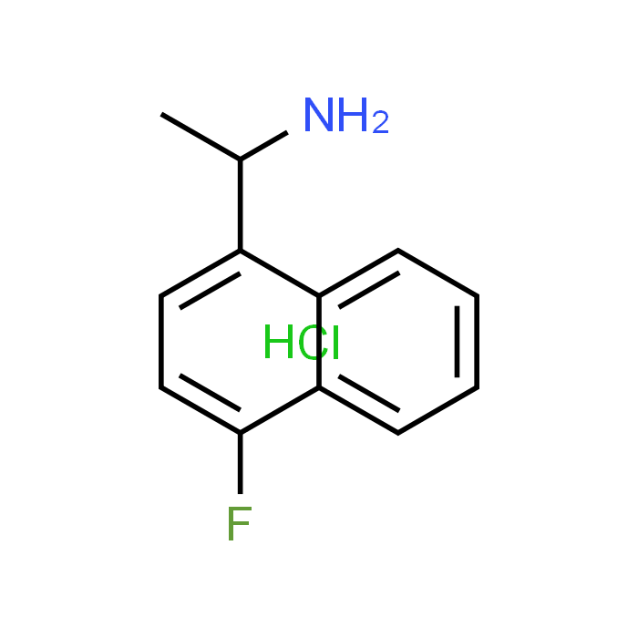 1-(4-Fluoronaphthalen-1-yl)ethan-1-amine hydrochloride