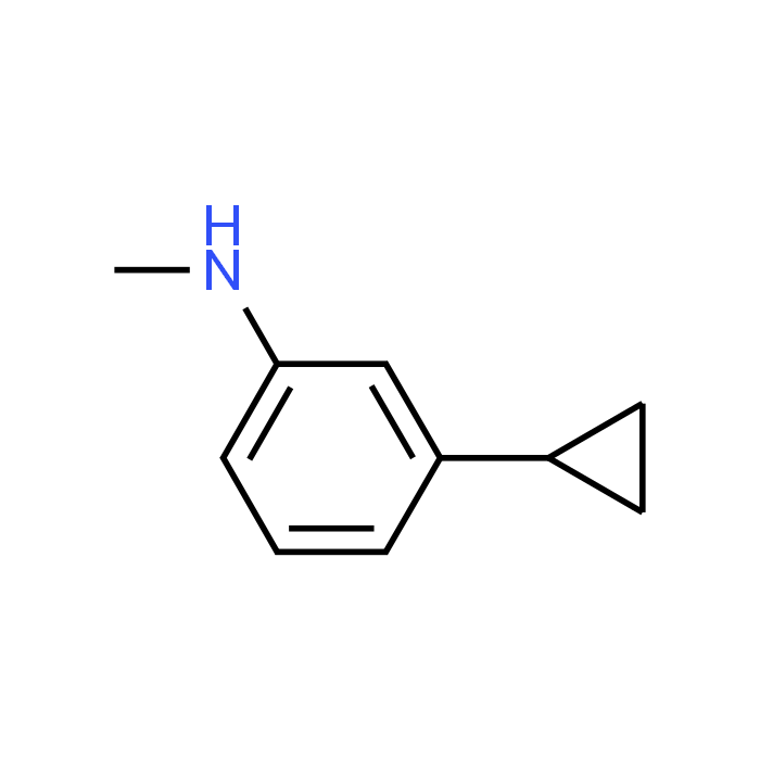3-Cyclopropyl-N-methylaniline