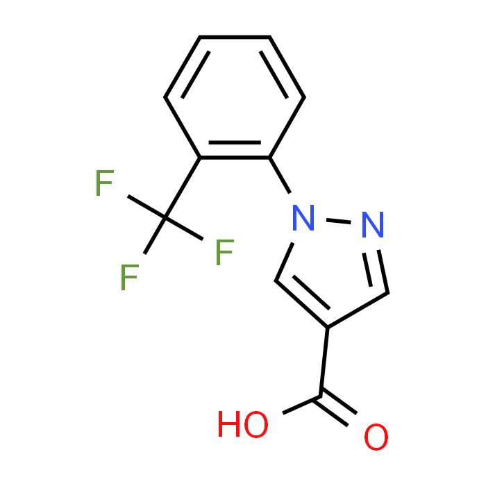 1-(2-(Trifluoromethyl)phenyl)-1H-pyrazole-4-carboxylic acid