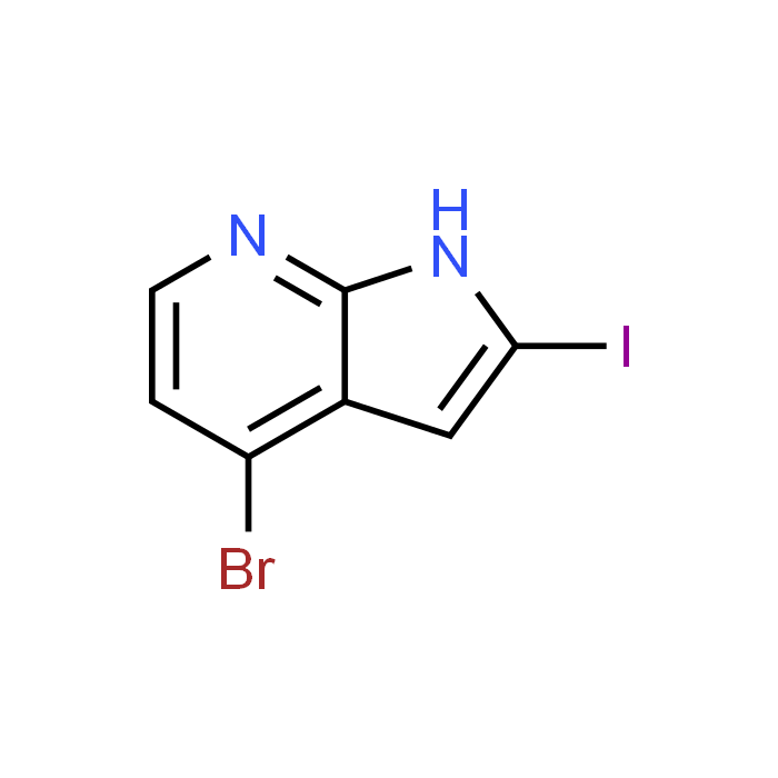 4-Bromo-2-iodo-7-azaindole