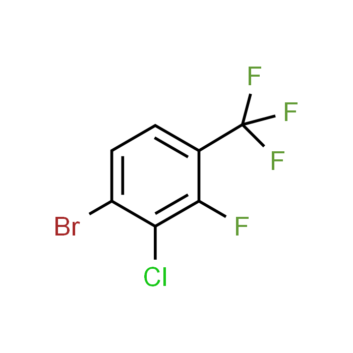 1-Bromo-2-chloro-3-fluoro-4-(trifluoromethyl)benzene