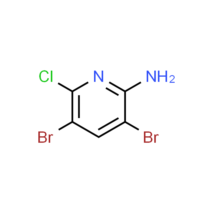 3,5-Dibromo-6-chloropyridin-2-amine