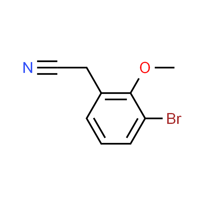 2-(3-Bromo-2-methoxyphenyl)acetonitrile