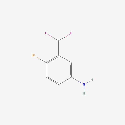 4-Bromo-3-(difluoromethyl)aniline
