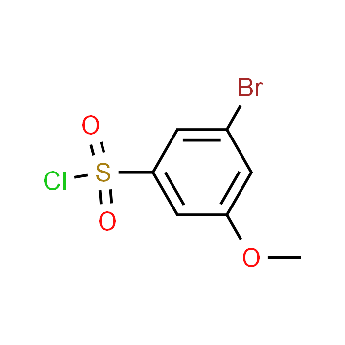 3-Bromo-5-methoxybenzene-1-sulfonyl chloride