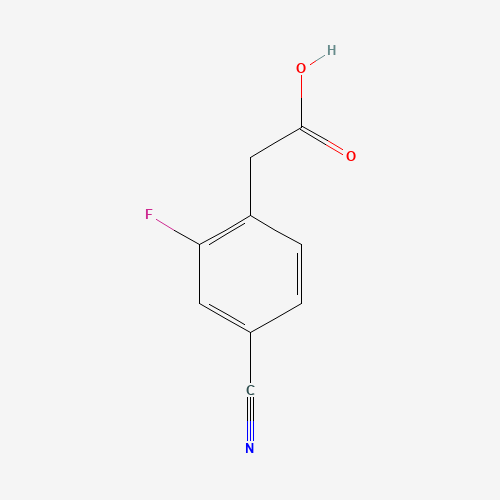 4-Cyano-2-fluorophenylacetic acid