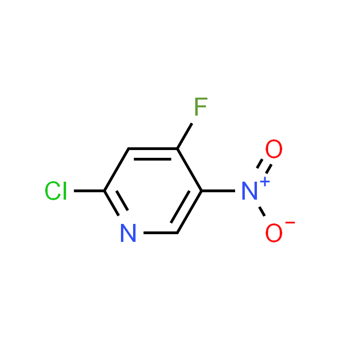 2-Chloro-4-fluoro-5-nitropyridine