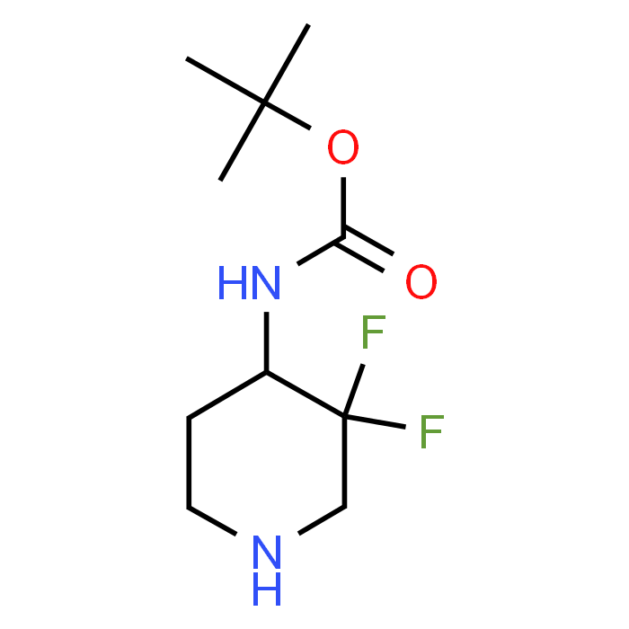 tert-Butyl (3,3-difluoropiperidin-4-yl)carbamate