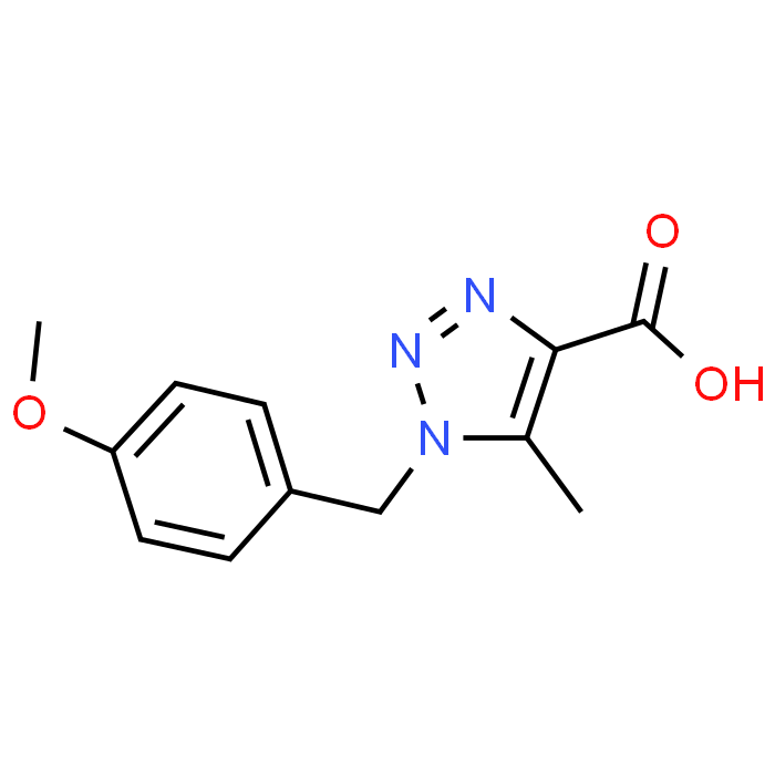 1-(4-Methoxybenzyl)-5-methyl-1H-1,2,3-triazole-4-carboxylic acid