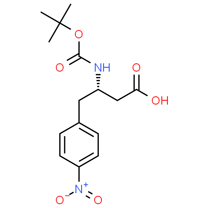 (S)-3-((tert-Butoxycarbonyl)amino)-4-(4-nitrophenyl)butanoic acid