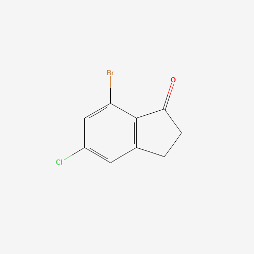 7-Bromo-5-chloro-2,3-dihydro-1H-inden-1-one