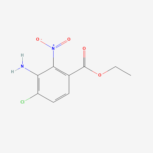 Ethyl 3-amino-4-chloro-2-nitrobenzoate