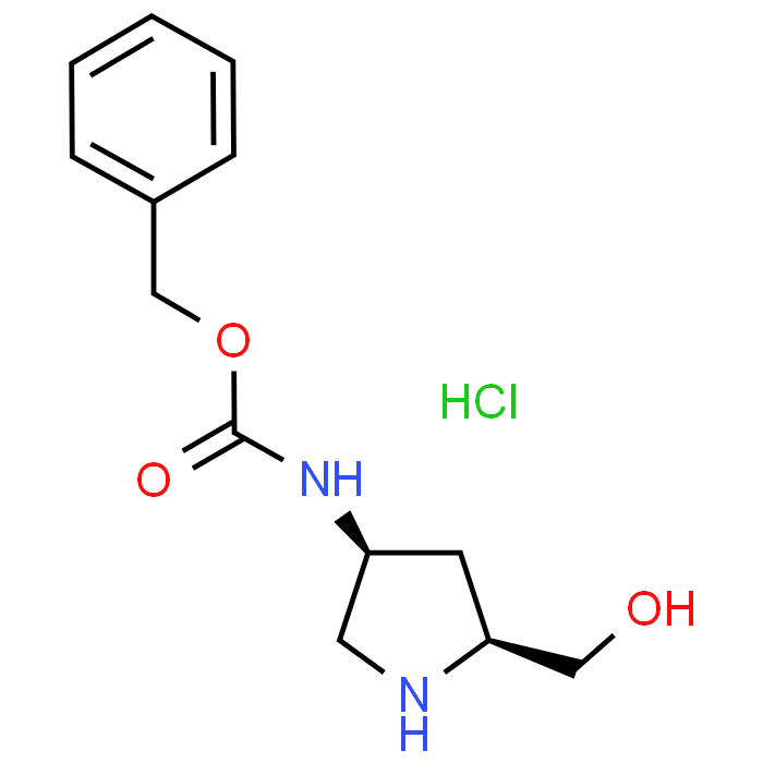 (2S,4S)-2-Hydroxymethyl-4-Cbz-aminopyrrolidine hydrochloride