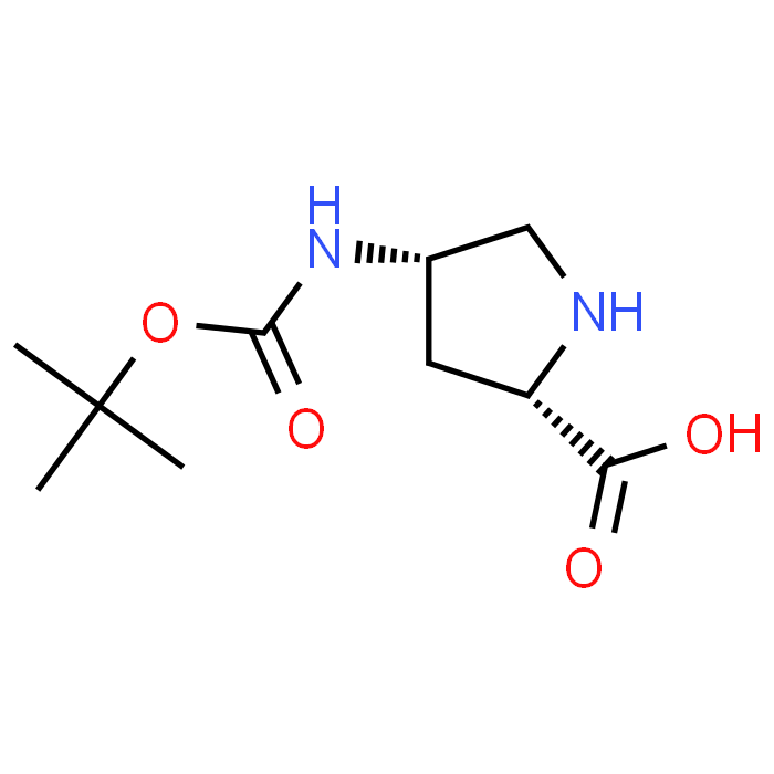 (2S,4S)-4-((tert-Butoxycarbonyl)amino)pyrrolidine-2-carboxylic acid