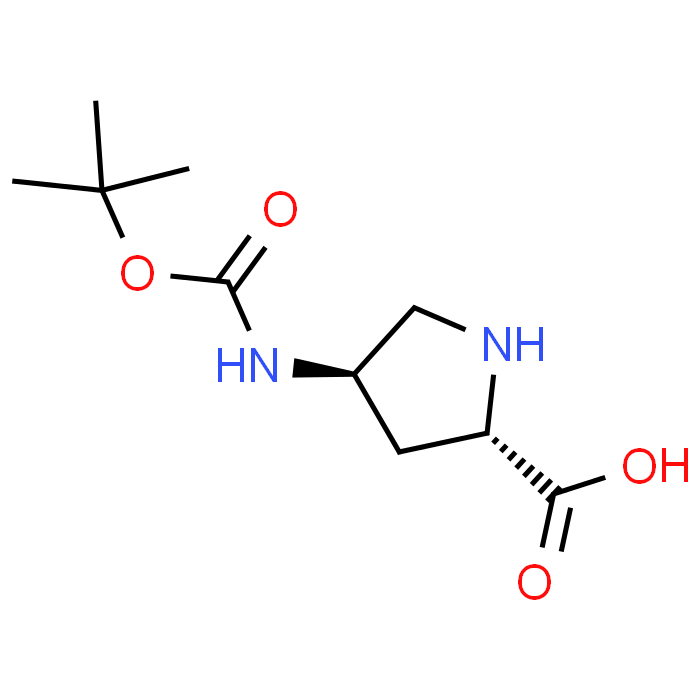 (2S,4R)-4-((tert-Butoxycarbonyl)amino)pyrrolidine-2-carboxylic acid